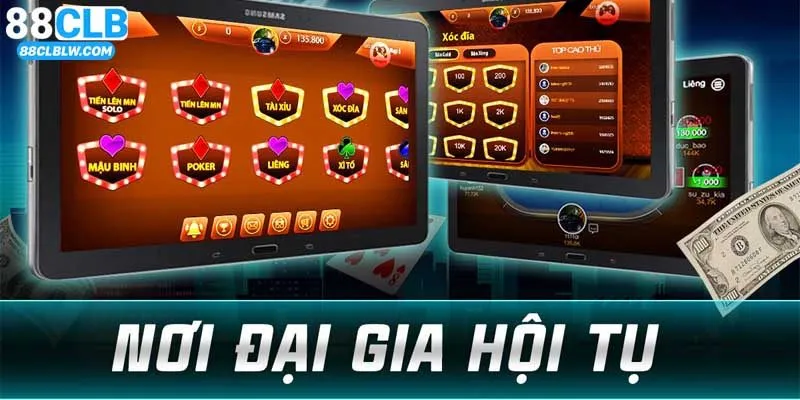 Giới thiệu chi tiết nhất về sảnh game bài 88CLB
